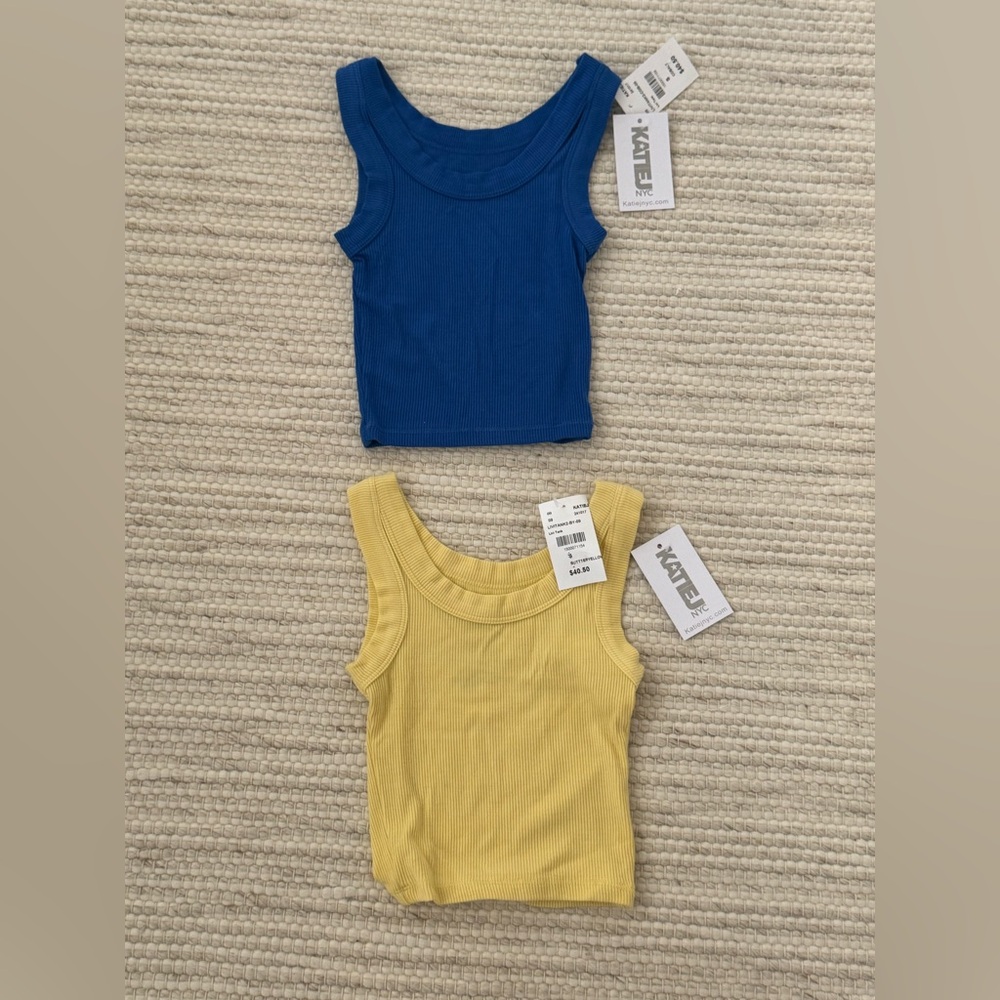 NWT KATIEJ NYC Tank Top Bundle - Size Small Girls 7/8 years